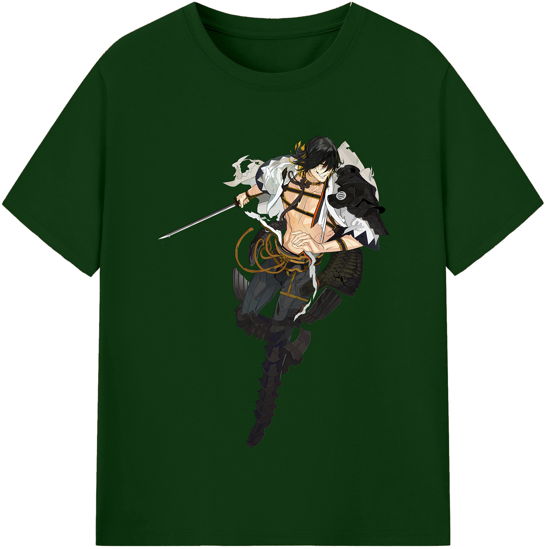 （画像用） 刀剣乱舞 Touken Ranbu 綿100％半袖Tシャツ（フロントプリント）